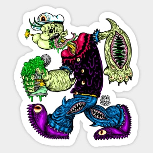 Monster Sailor Sticker